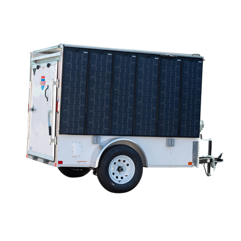 NUEPower SunWing Solar Trailer – Mobile Solar Power Solution