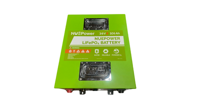 NUEPower 36V 105Ah Metal Case LiFePO4 Battery