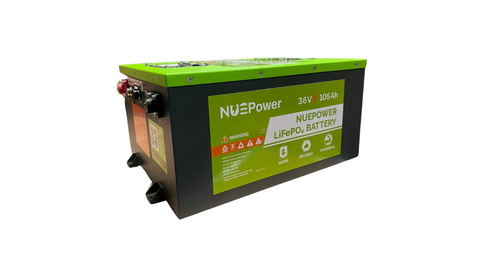 NUEPower 36V 105Ah Metal Case LiFePO4 Battery