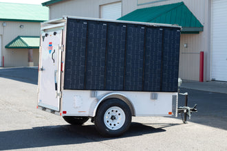 NUEPower SunWing Solar Trailer – Mobile Solar Power Solution