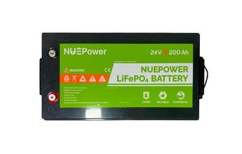 NUEPower 24V 200Ah LiFePO4 Battery – High-Capacity Energy Storage for Off-Grid Systems